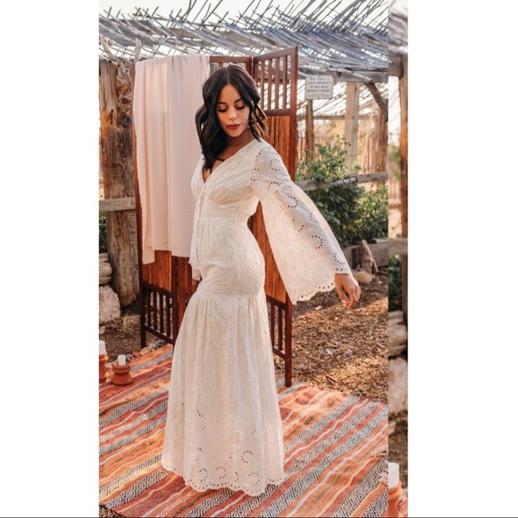 STEVIES SECRET DRESS - WHITE - Picture 5 of 7